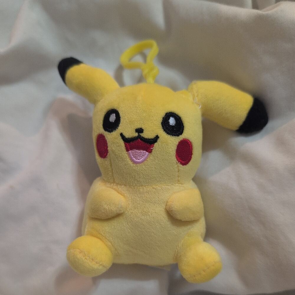 Pokemon Pikachu Plush Clip